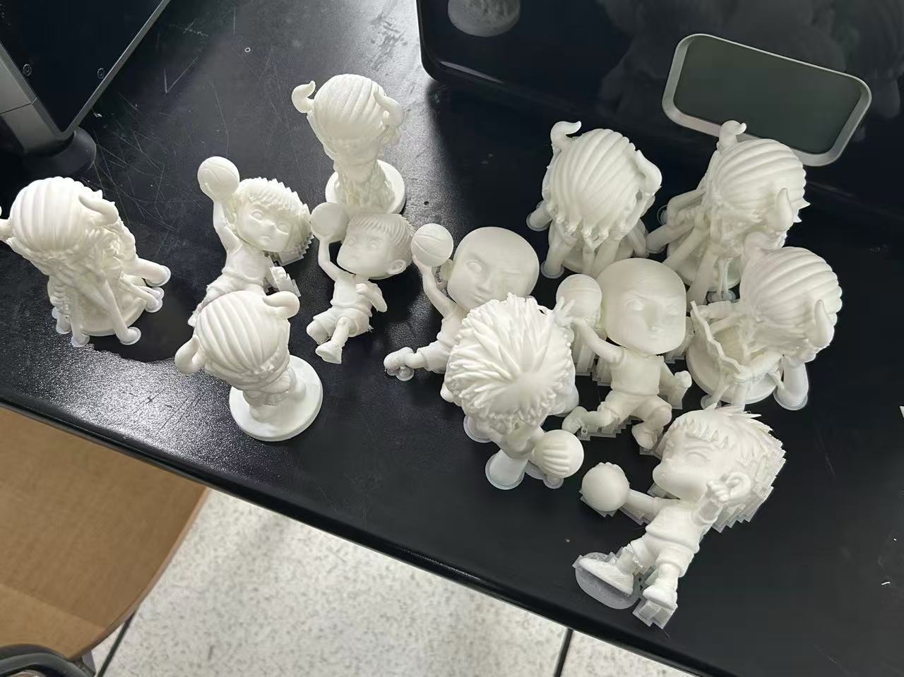 PalX 3D printed figurine samples